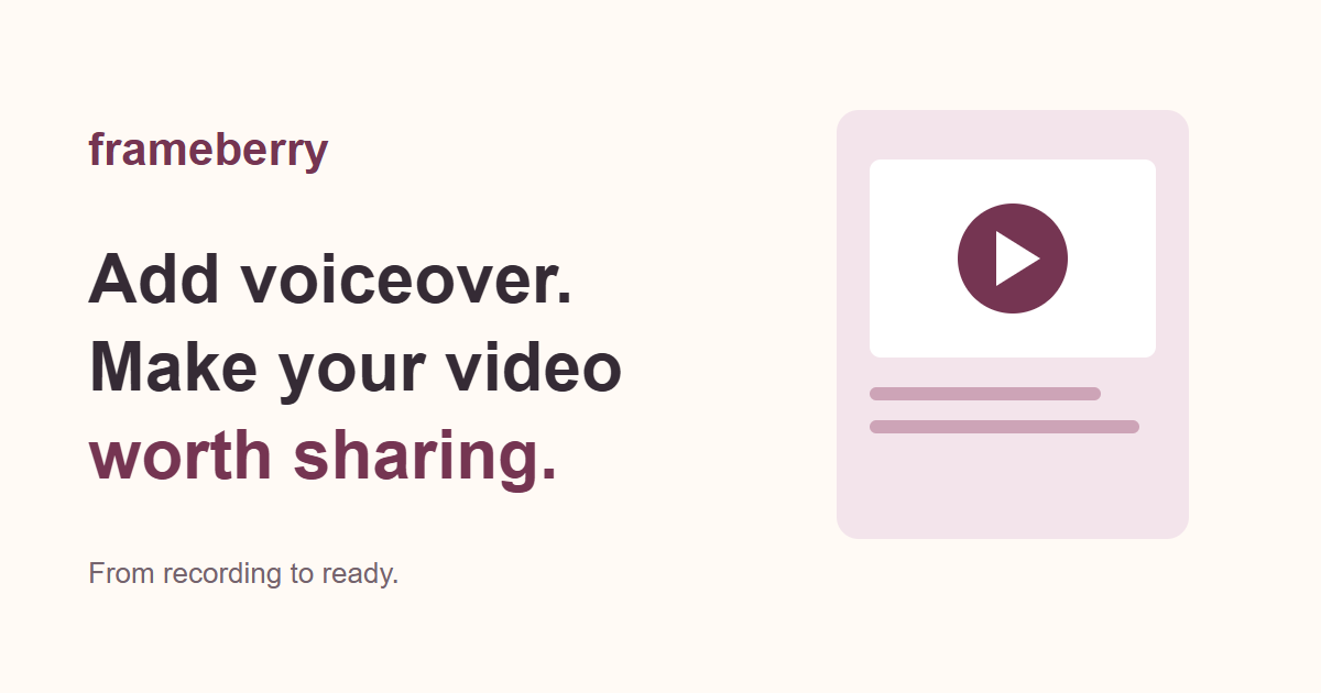 I hate recording my voice, so I built a tool to narrate my product demos